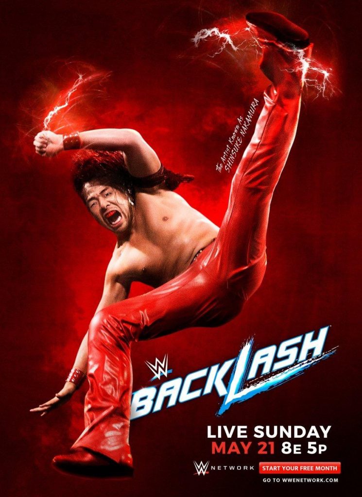Poster For WWE Backlash PPV, The Miz Mocks Finn Balor