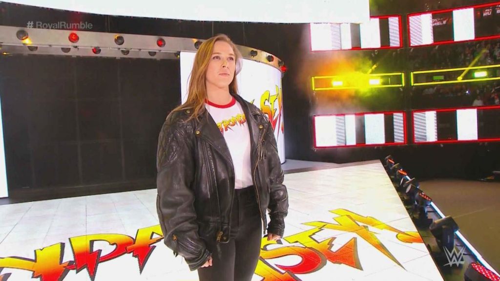 Video Roddy Pipers Daughter Reacts To Ronda Rousey Wearing Her Father