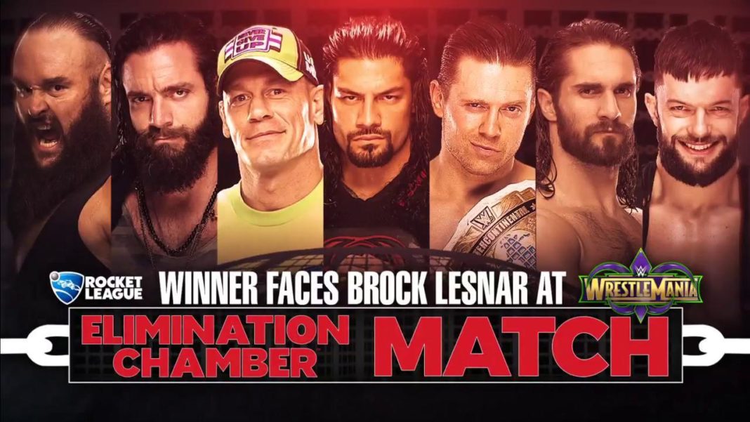 WWE Elimination Chamber Results Men’s Elimination Chamber Match