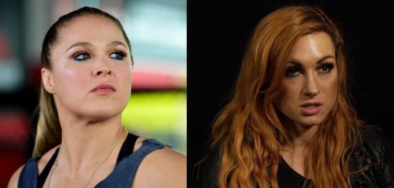 Ronda Rousey Vs Becky Lynch To Main Event WWE Wrestlemania 35 ...