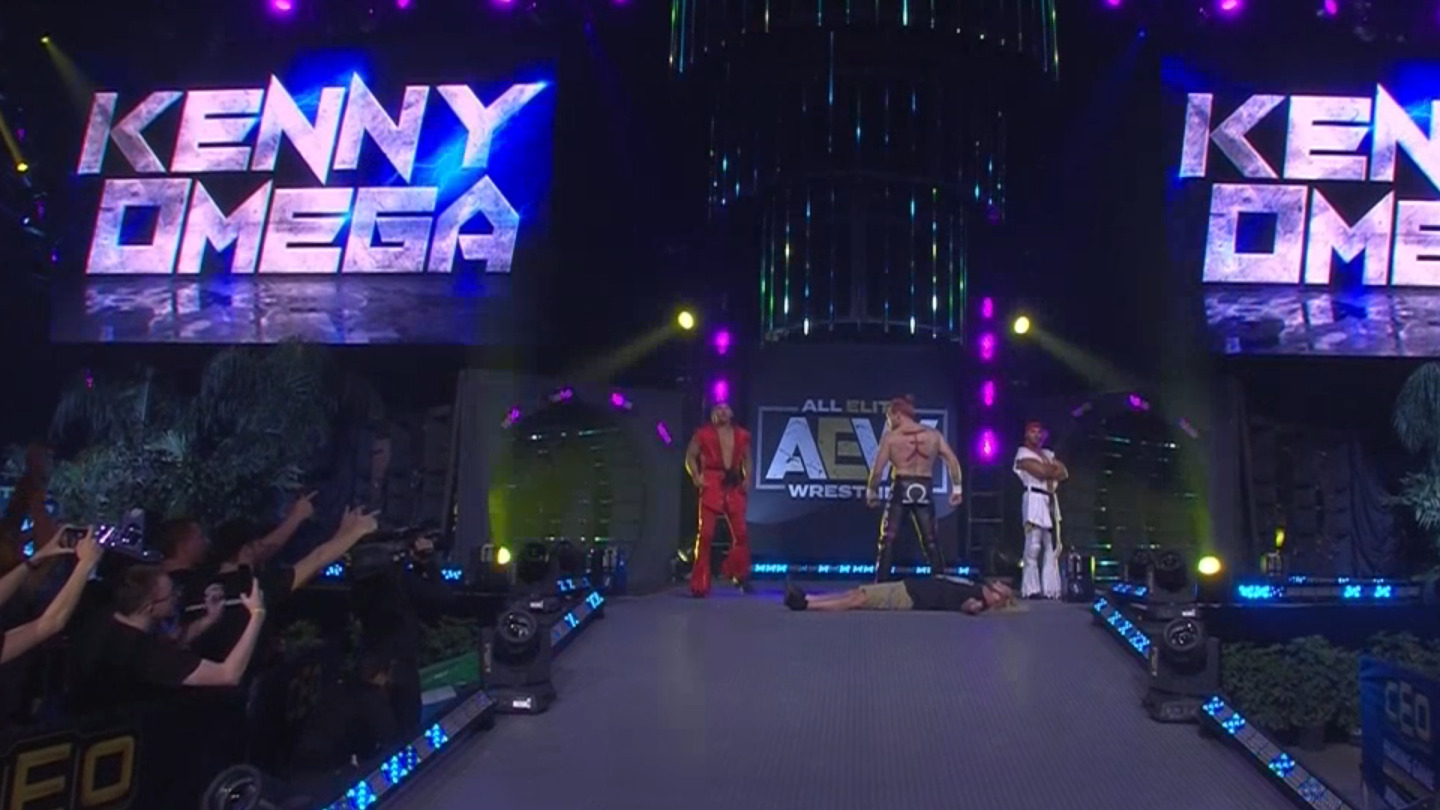 Kenny Omega and The Young Bucks The ELITE AEW Fyter Fest 2019 ...