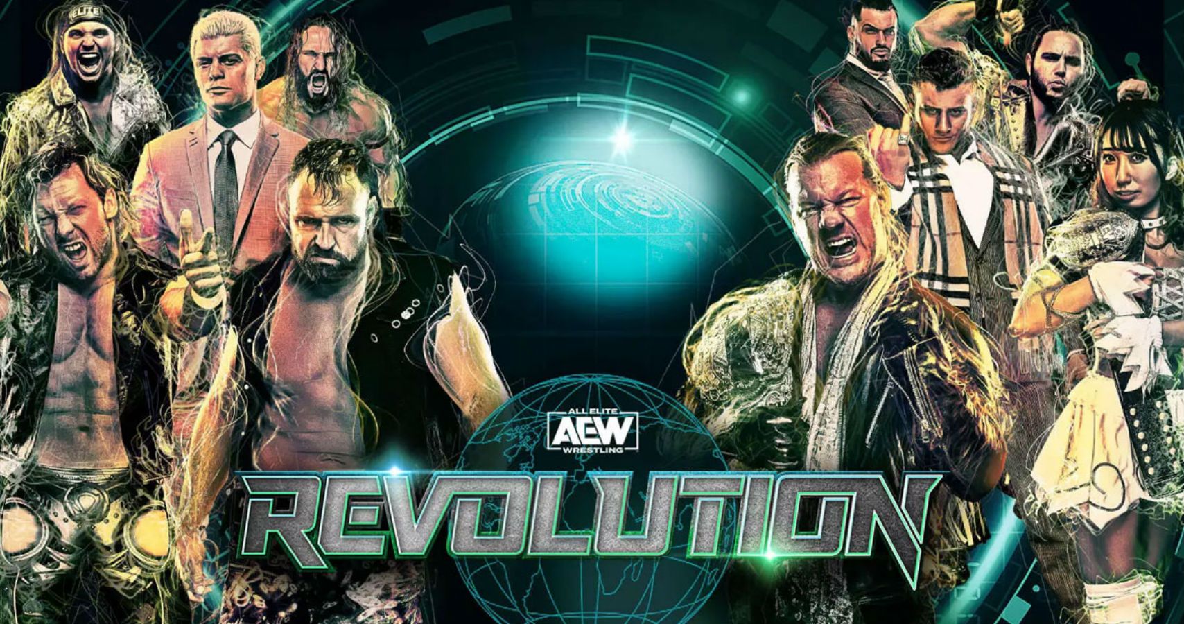 Final Card Set for AEW Revolution PPV