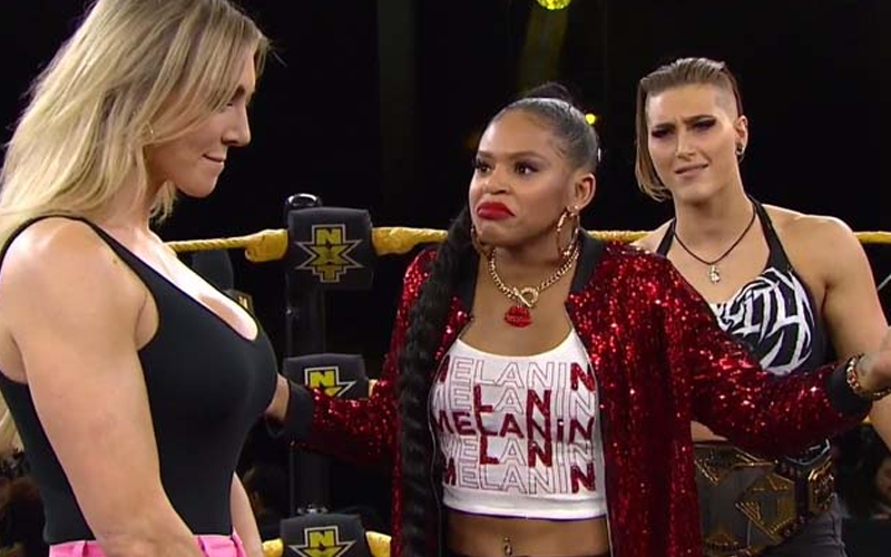 Bianca Belair And Charlotte Flair Hype Their Match For Tonights Nxt 6355