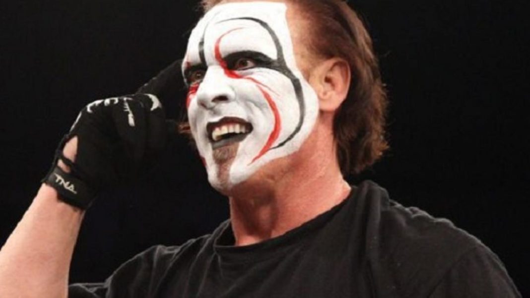 sting aew salary