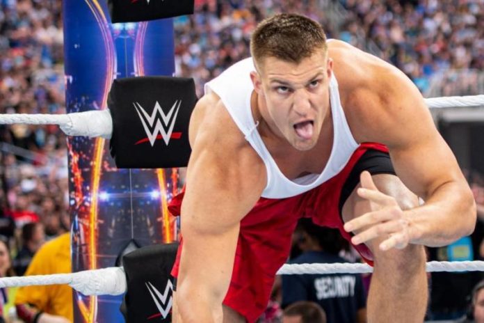 Rik Bugez Surprises Wwe Nxt Fans Video Rob Gronkowski Reacts To Hosting Wrestlemania