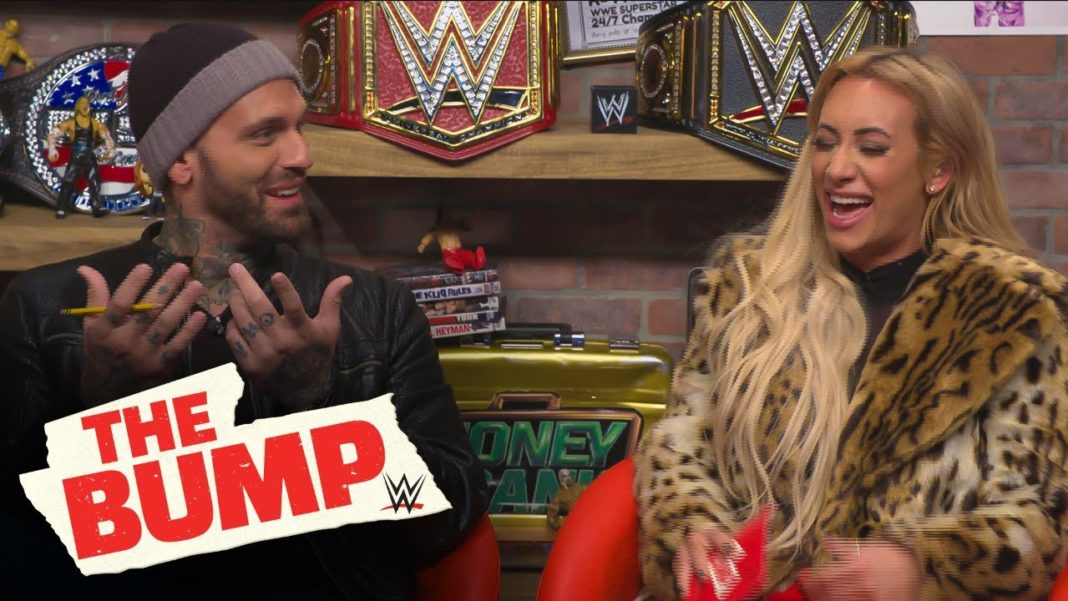 wwe commentator corey graves carmella