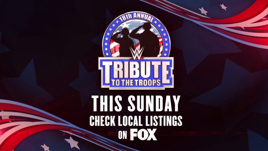 PHOTO First Look At WWE Tribute To The Troops Stage