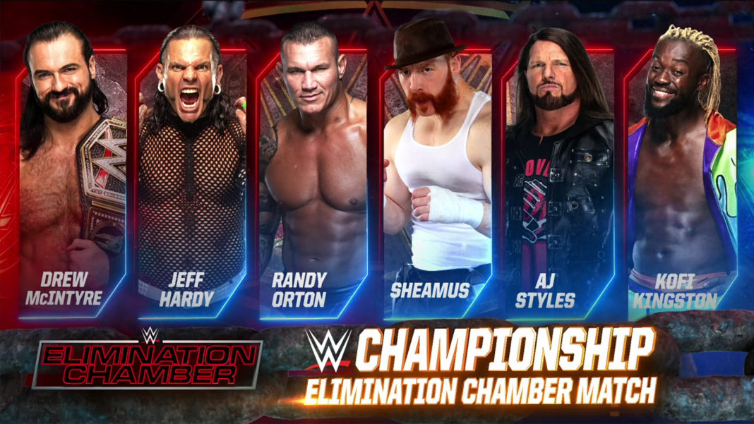 Highlights From The WWE RAW Elimination Chamber Match (Videos)