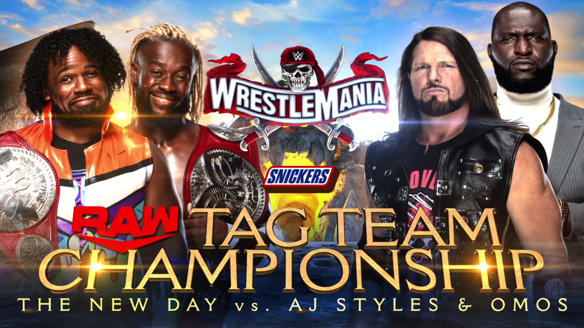 WWE WrestleMania 37, Results