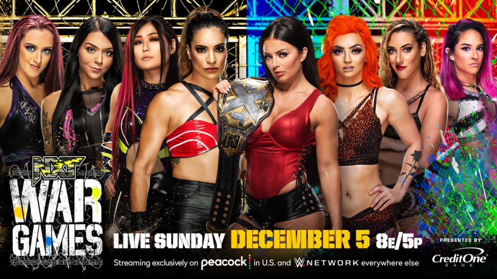 WWE NXT WarGames Results Team Raquel vs. Team Dakota