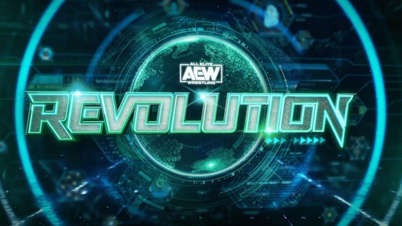 First Glimpse of AEW Revolution 2024 Stage Set Captured in Photo