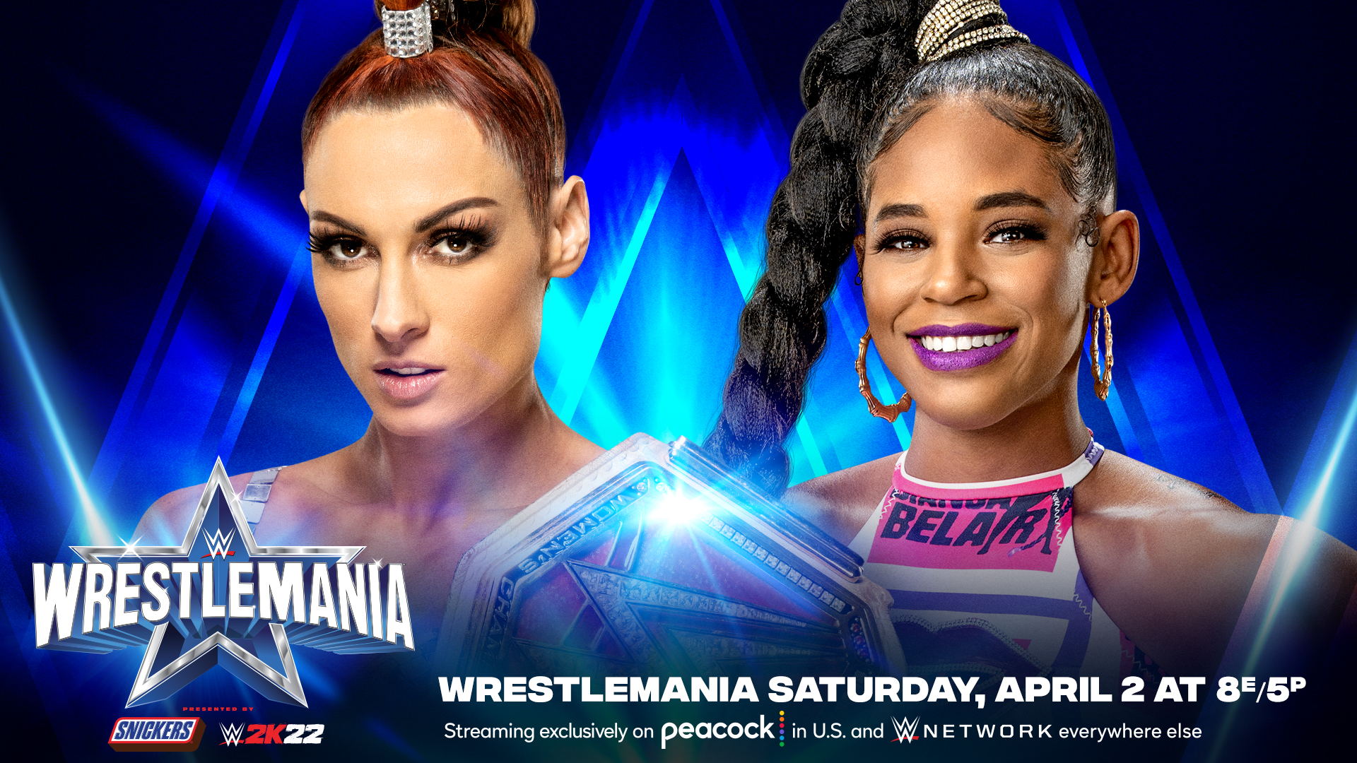 Wwe Wrestlemania 38 Results Becky Lynch Vs Bianca Belair