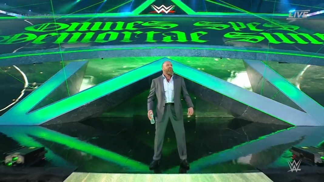 Triple H Makes Surprise Appearance At WWE WrestleMania 38 (Night Two
