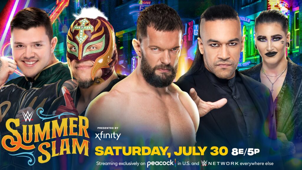 WWE SummerSlam Results The Mysterios vs. Finn Balor & Damian Priest