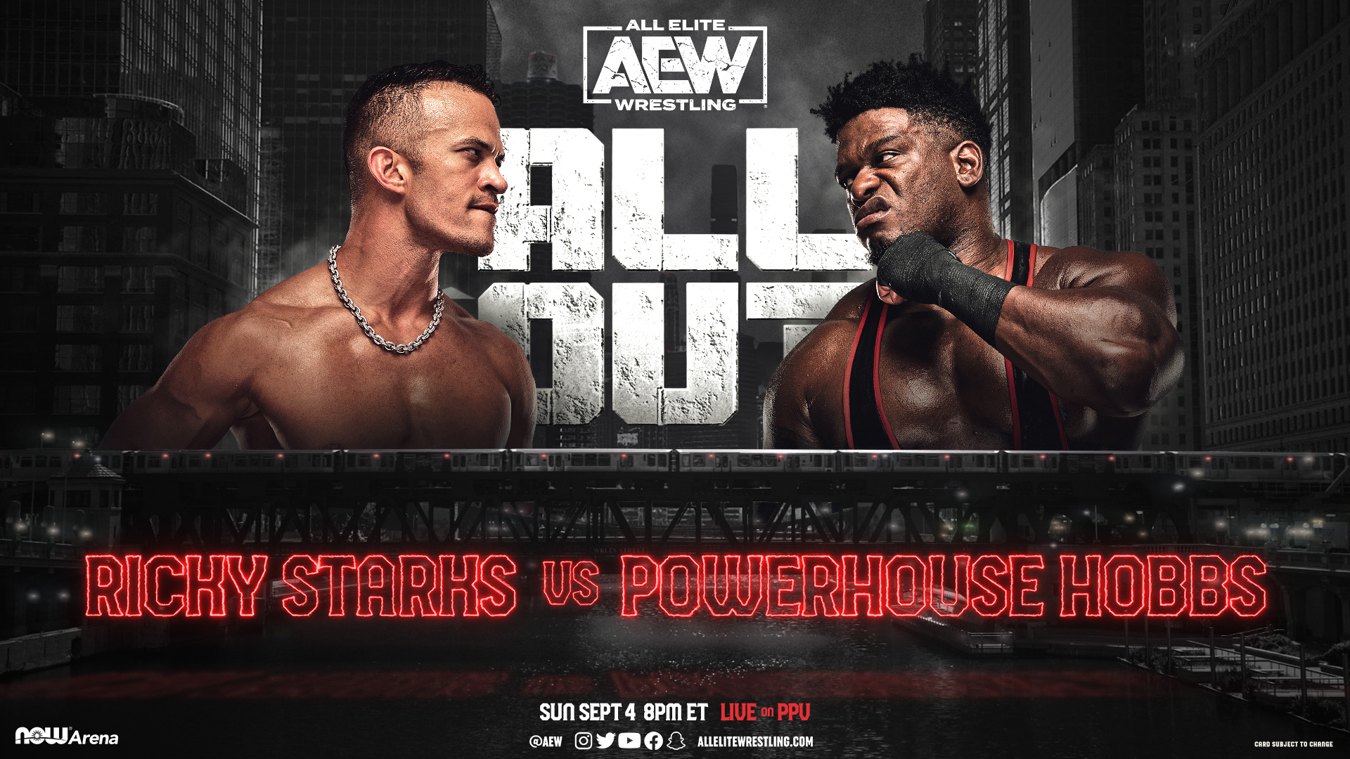 AEW All Out Results Ricky Starks vs. Powerhouse Hobbs