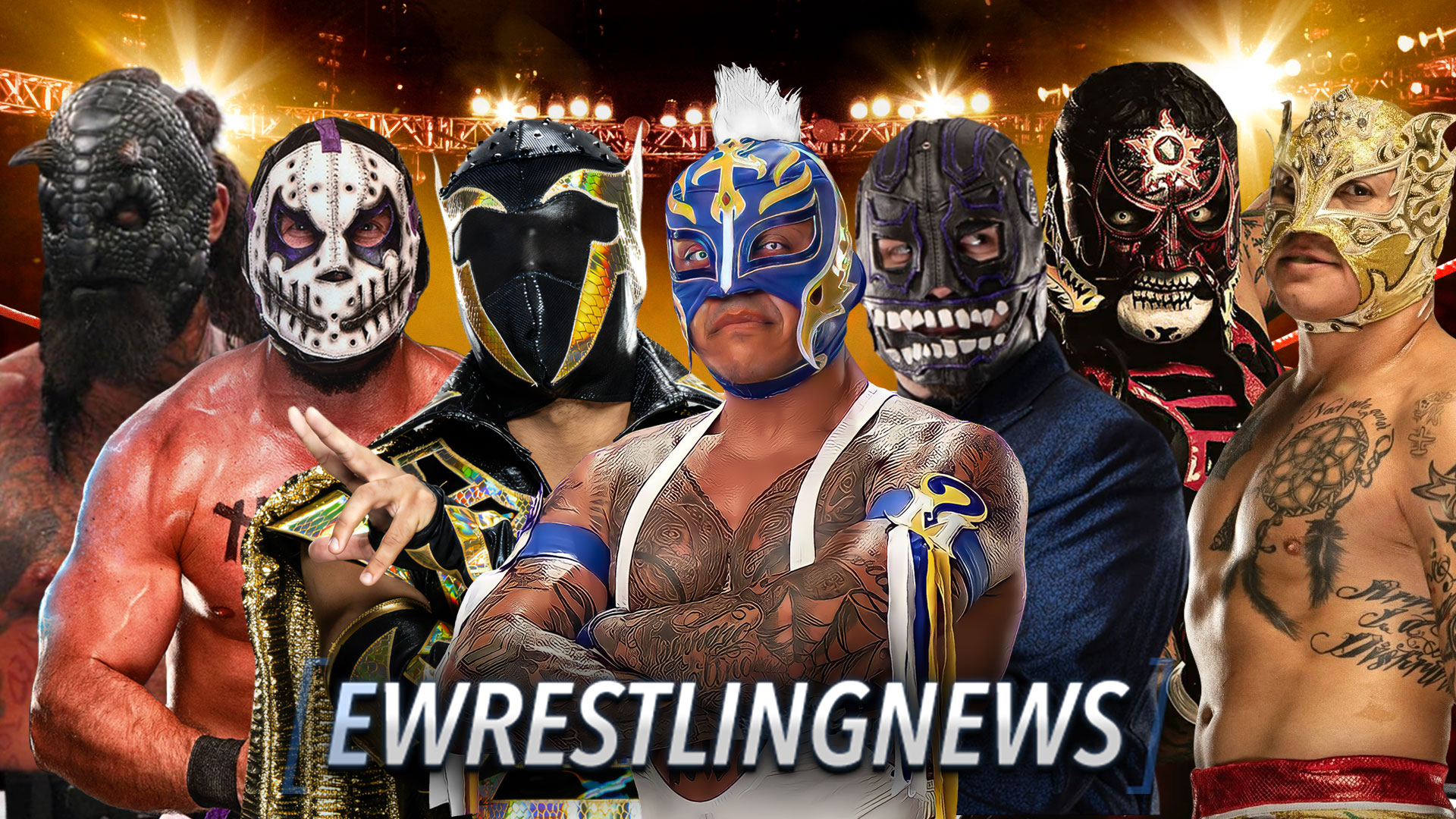 wwe wrestlers with mask