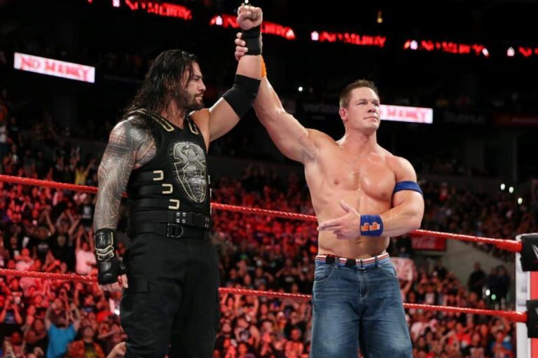 John Cena Roman Reigns Is A Film Performer In Live Entertainment