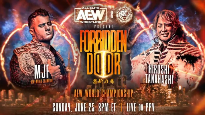 Backstage Update On MJF vs. Hiroshi Tanahashi At AEW x NJPW Forbidden Door II