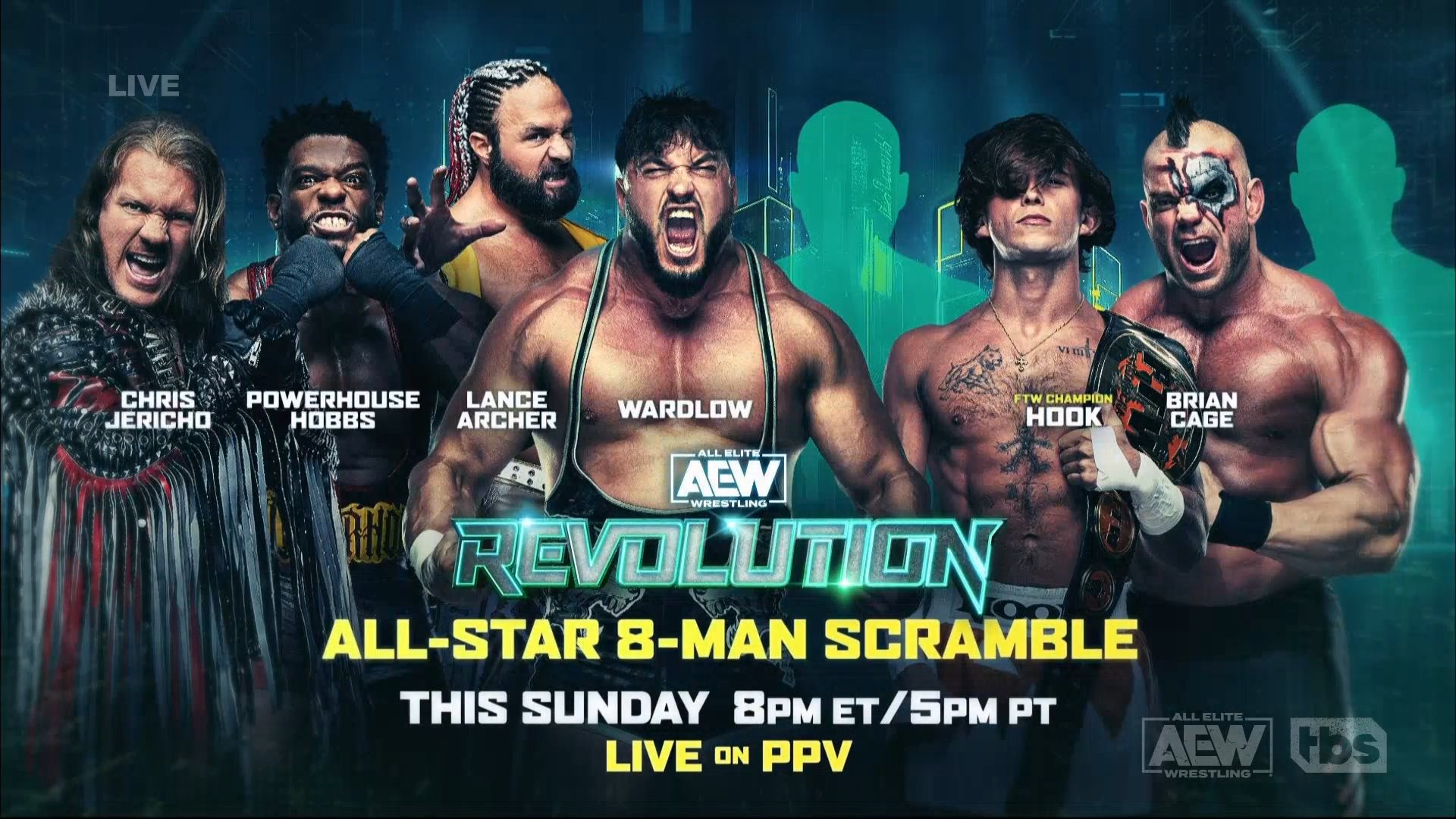 Wardlow Wins AllStar Scramble Match At AEW Revolution 2024