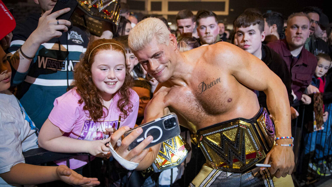 Cody Rhodes has a special moment with a follower, whilst Adam Pearce cautions about fraudsters, and much more.