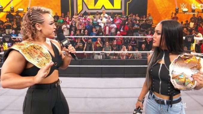 Roxanne Perez is Ready to Join TNA Wrestling Along with Offering a Sneak Peek of the NXT Battleground Pre-Event Show.