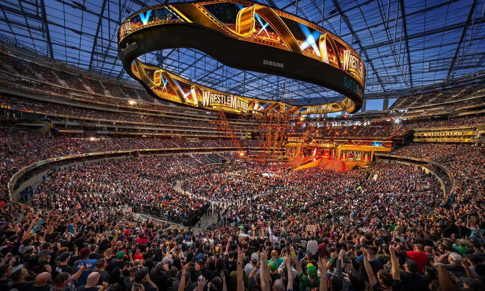 Indianapolis will be the Home for Upcoming WWE WrestleMania, Royal Rumble, and SummerSlam Events.