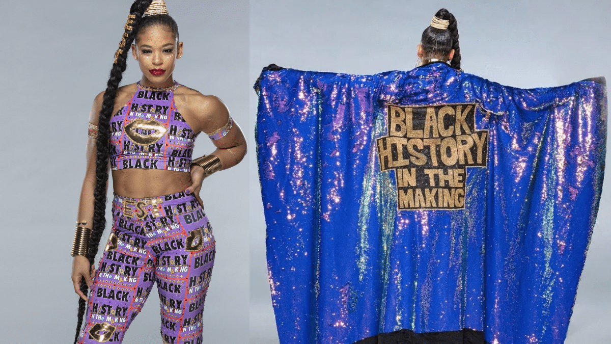 Bianca Belair aspires for her ‘Black History’ outfit to be eternally remembered via an action figure.