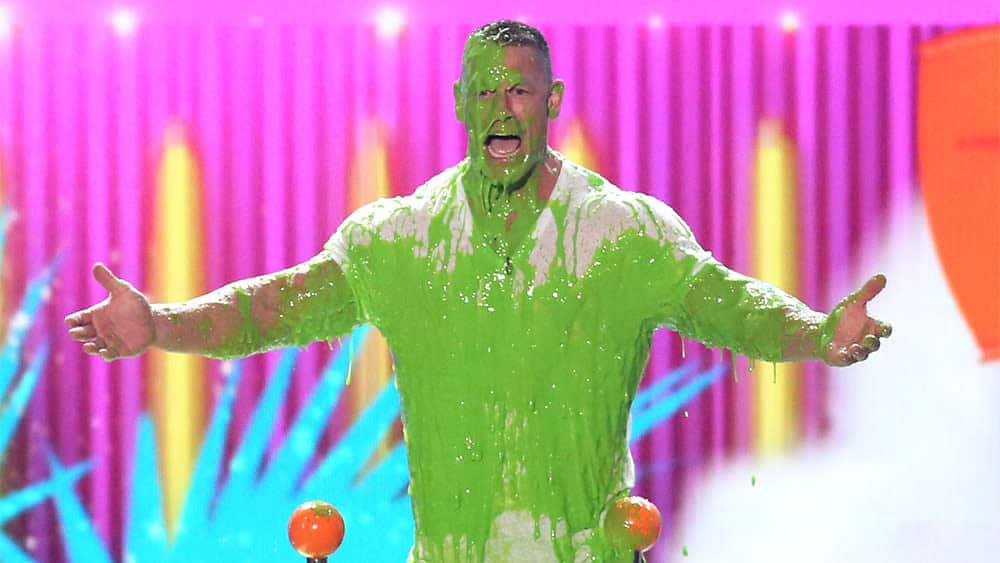 Nickelodeon Kids Choice Award nominates John Cena.