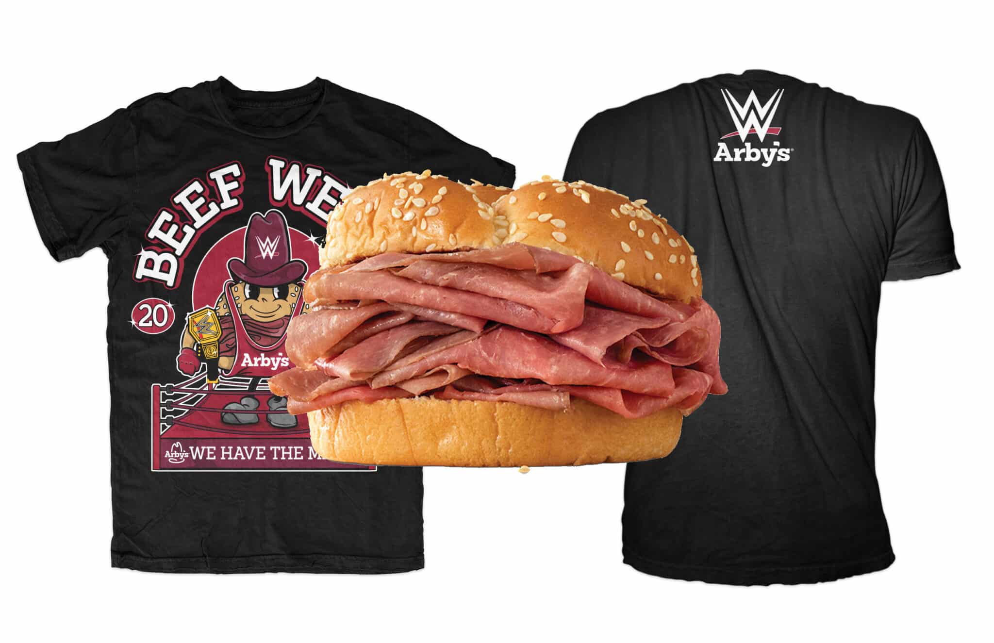 Arby’s Collaborates with WWE Tag Team Champions to Commemorate Beef Week Celebration