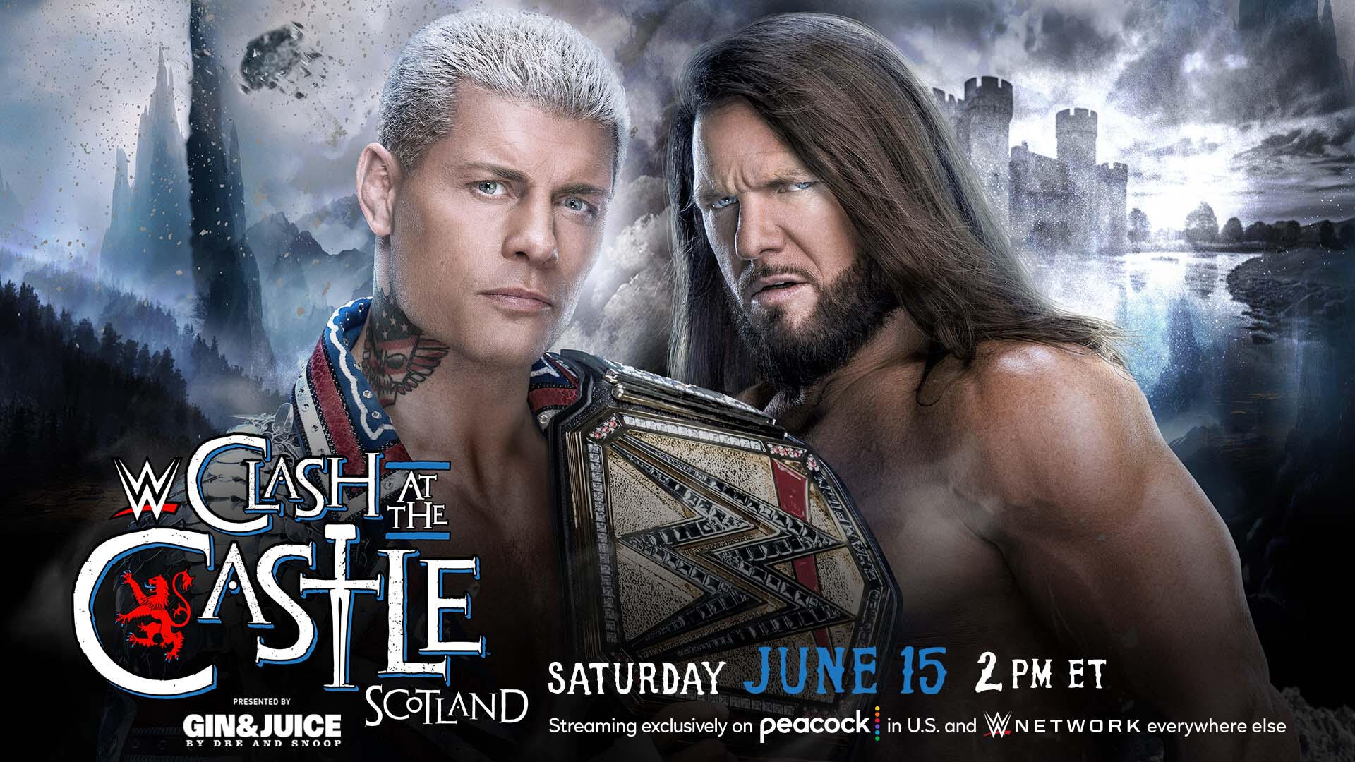 WWE Championship’s “I Quit Match” Scheduled for the Clash at the Castle in Scotland