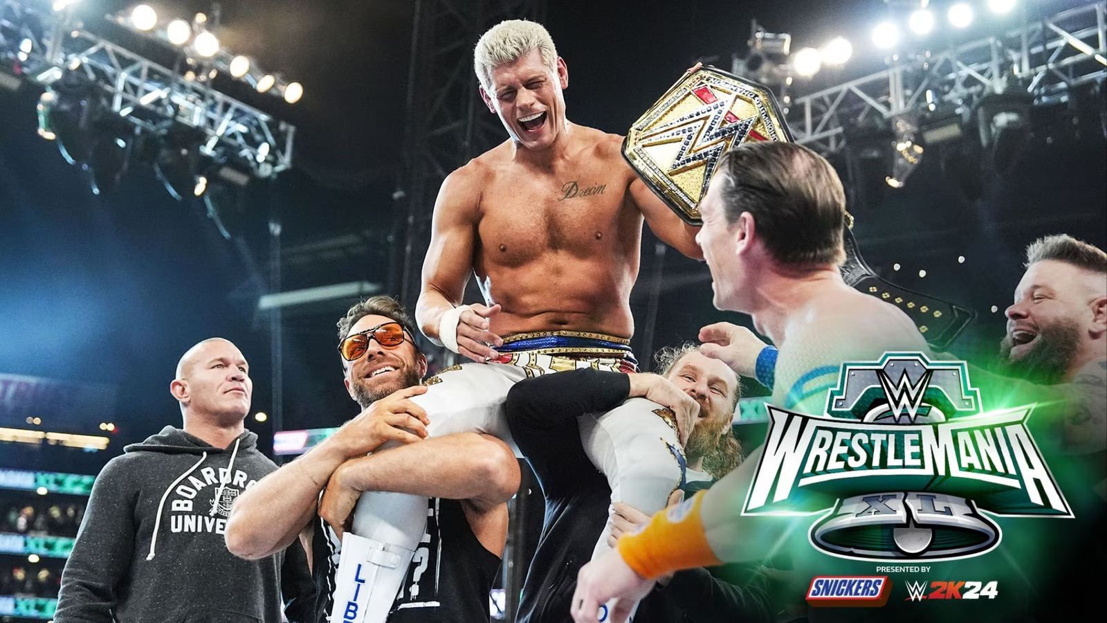 Cody Rhodes described the peak of his exhilarating moments as making eye contact with John Cena prior to his victory at WrestleMania 40.