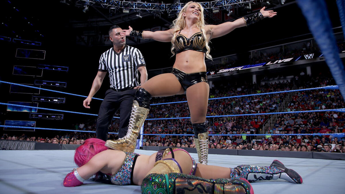 Mandy Rose always favored Asuka as her adversary in WWE matches.