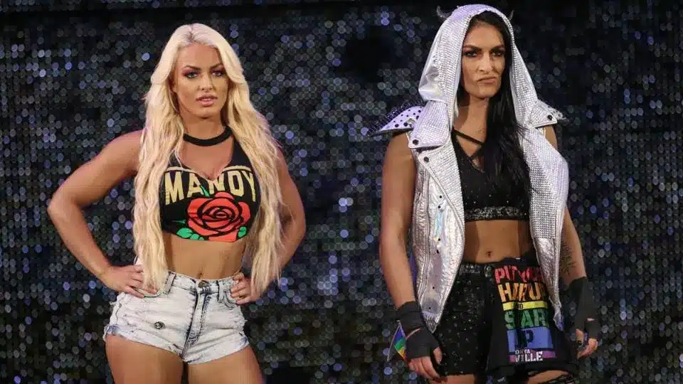 Sonya Deville says her relationship with Mandy Rose is similar to sisterhood, complete with affection and occasional disagreements.