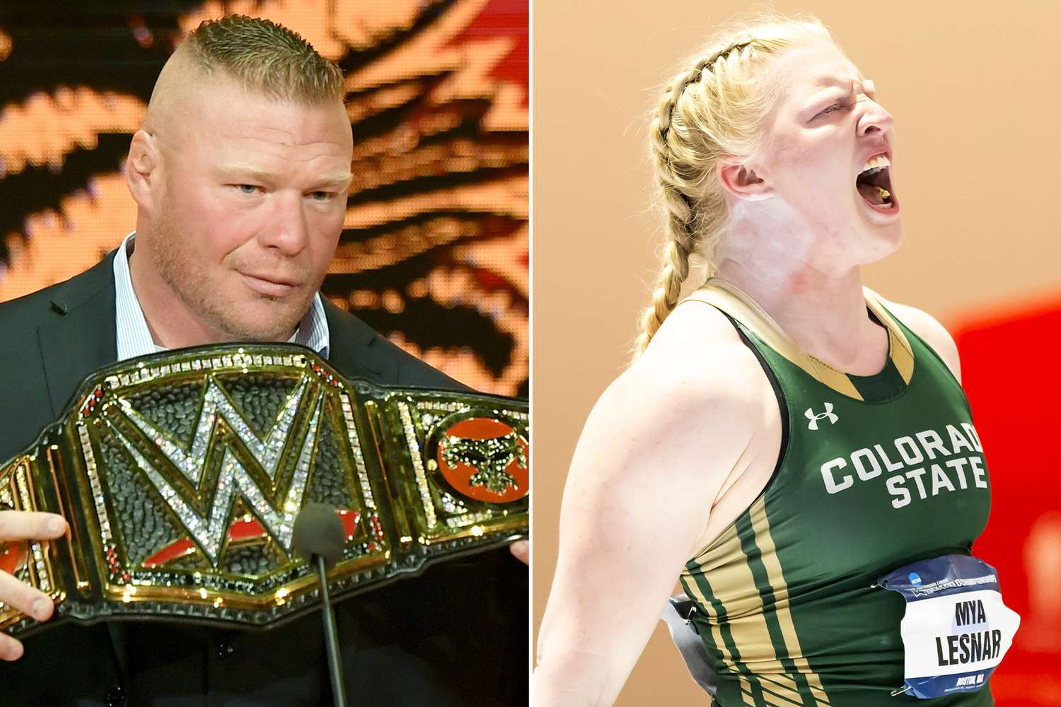 ‘It’s interesting that my father is now the spectator of my activities,’ says Mya Lesnar.
