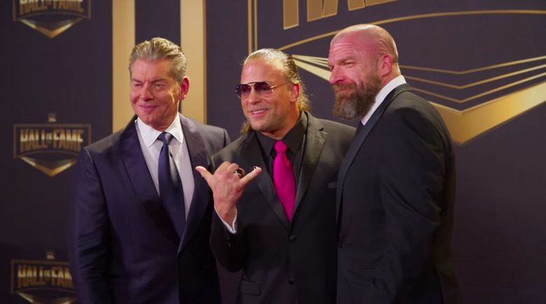 Rob Van Dam asserts that he has never witnessed Triple H in a state of anger.