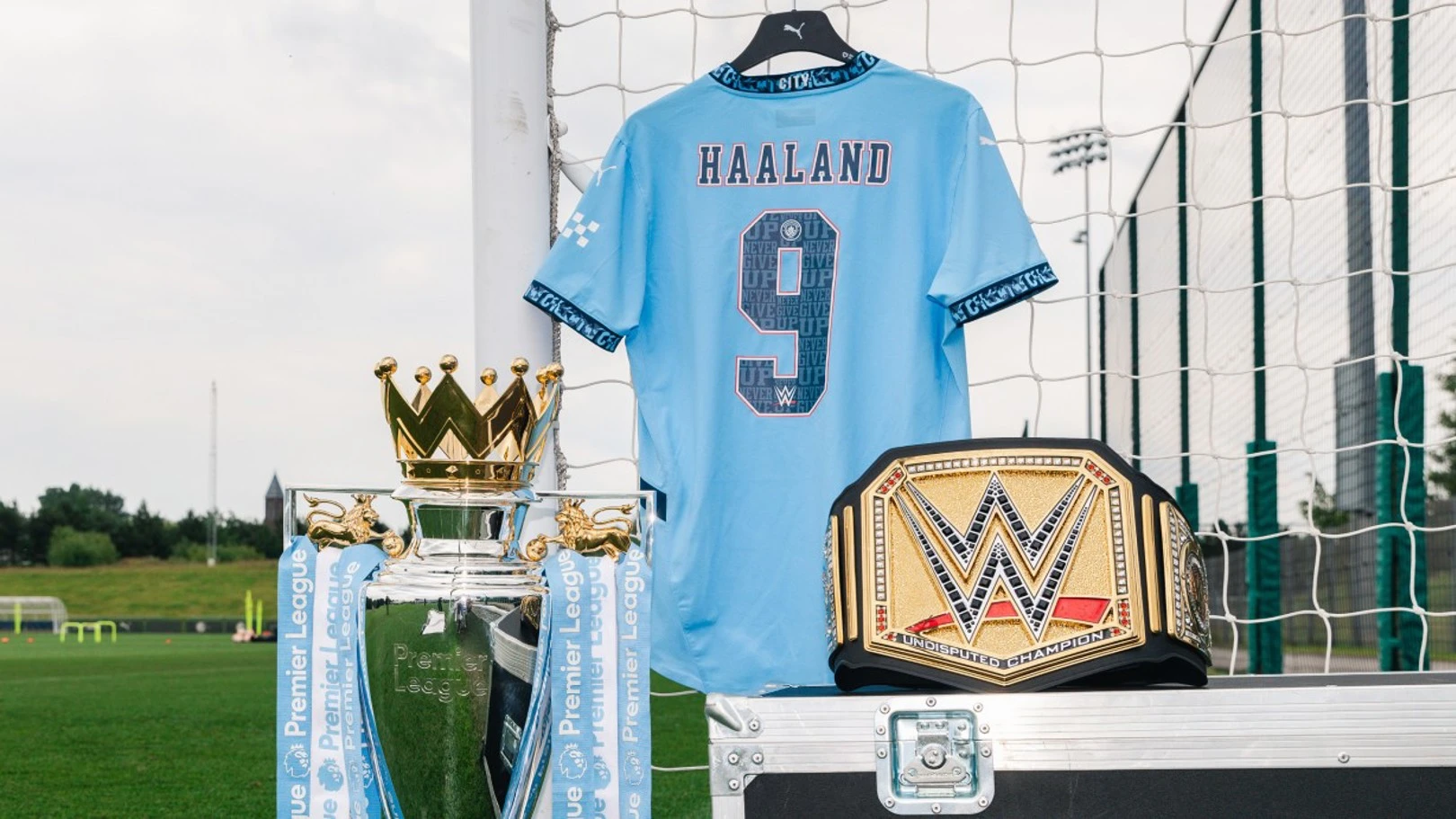 WWE and Manchester City Unveil Jointly-Designed Exclusive Merchandise Line