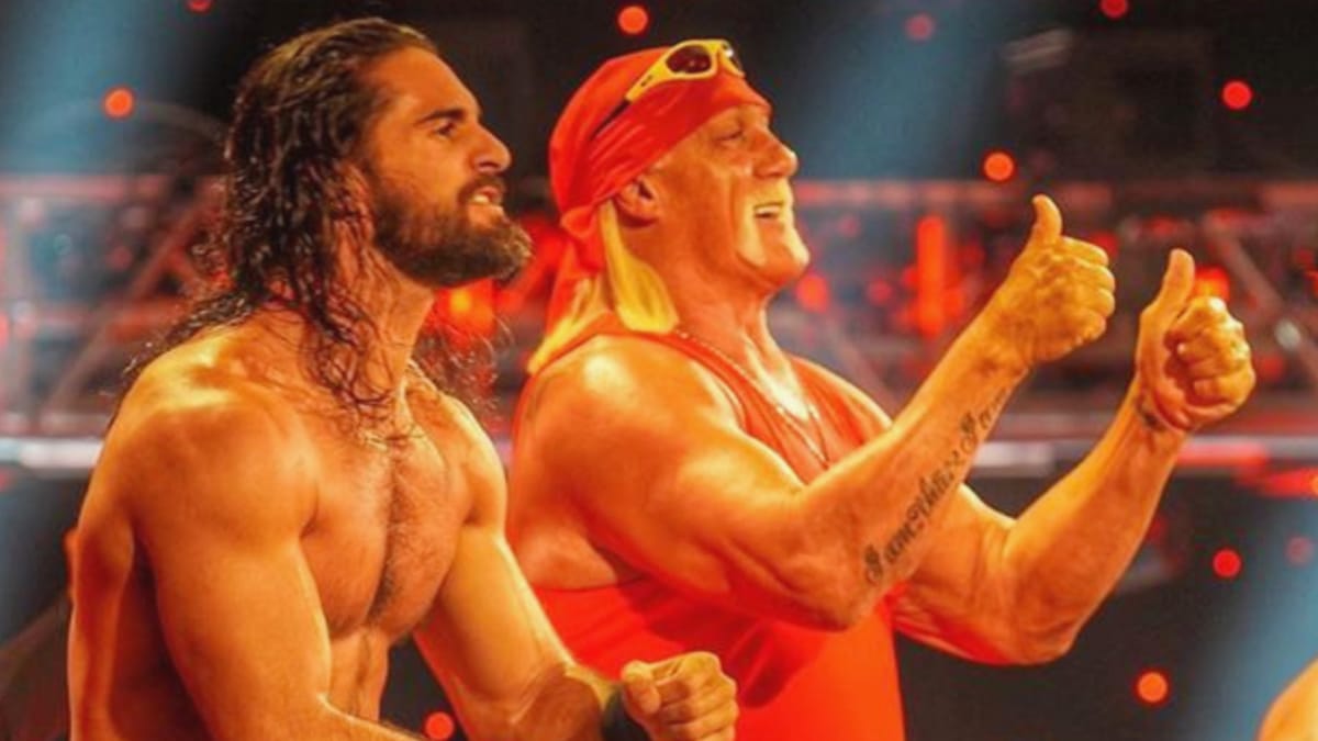 Hulk Hogan asserts, “In today’s world, no one surpasses Seth Rollins.”