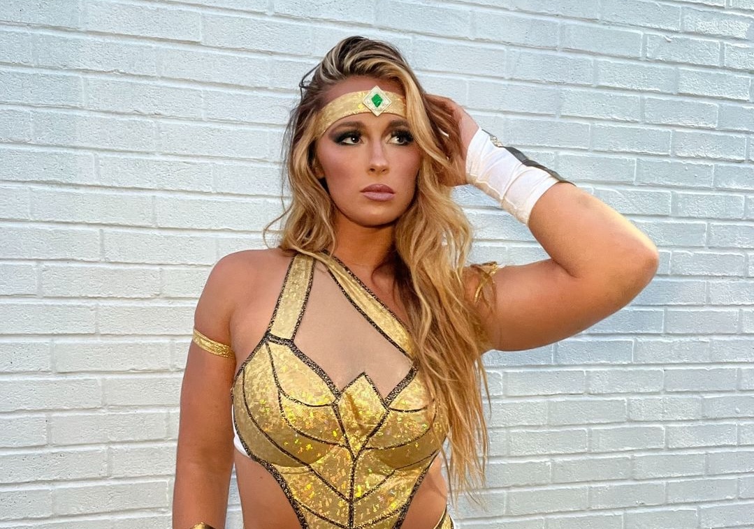 It’s probable that AEW prevented Megan Bayne from collaborating with Marigold.