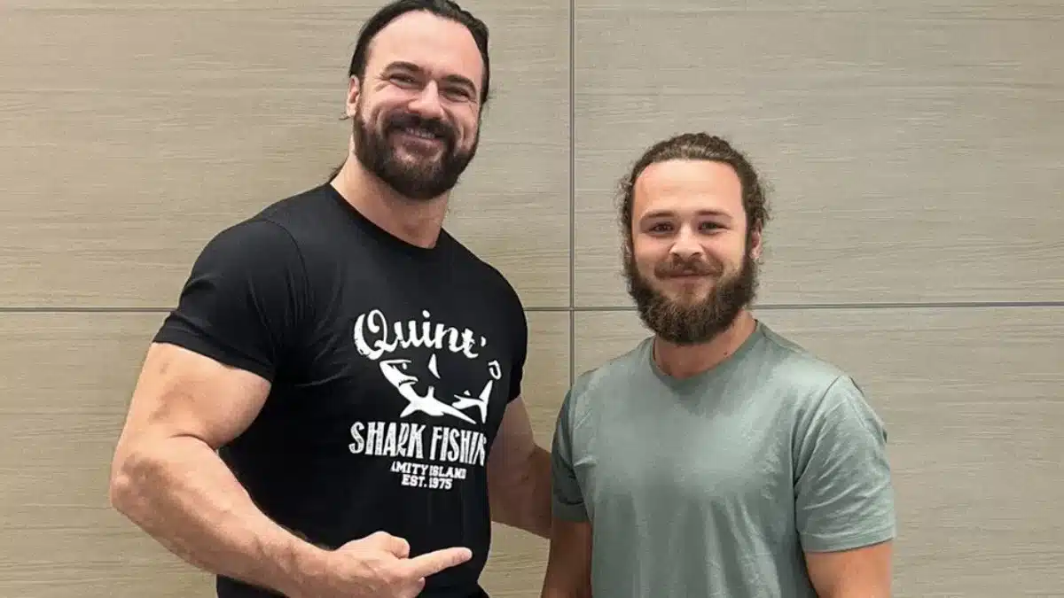 Drew McIntyre Shares the Story Behind His Picture with Jack Perry