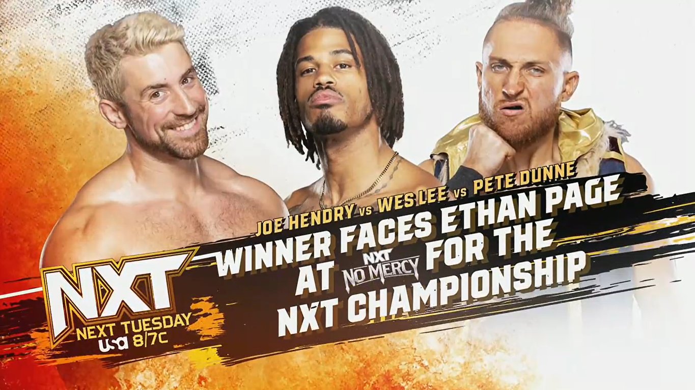 Coming Up in the Following WWE NXT – An Elimination Gauntlet Match and More for Next Week’s Roster