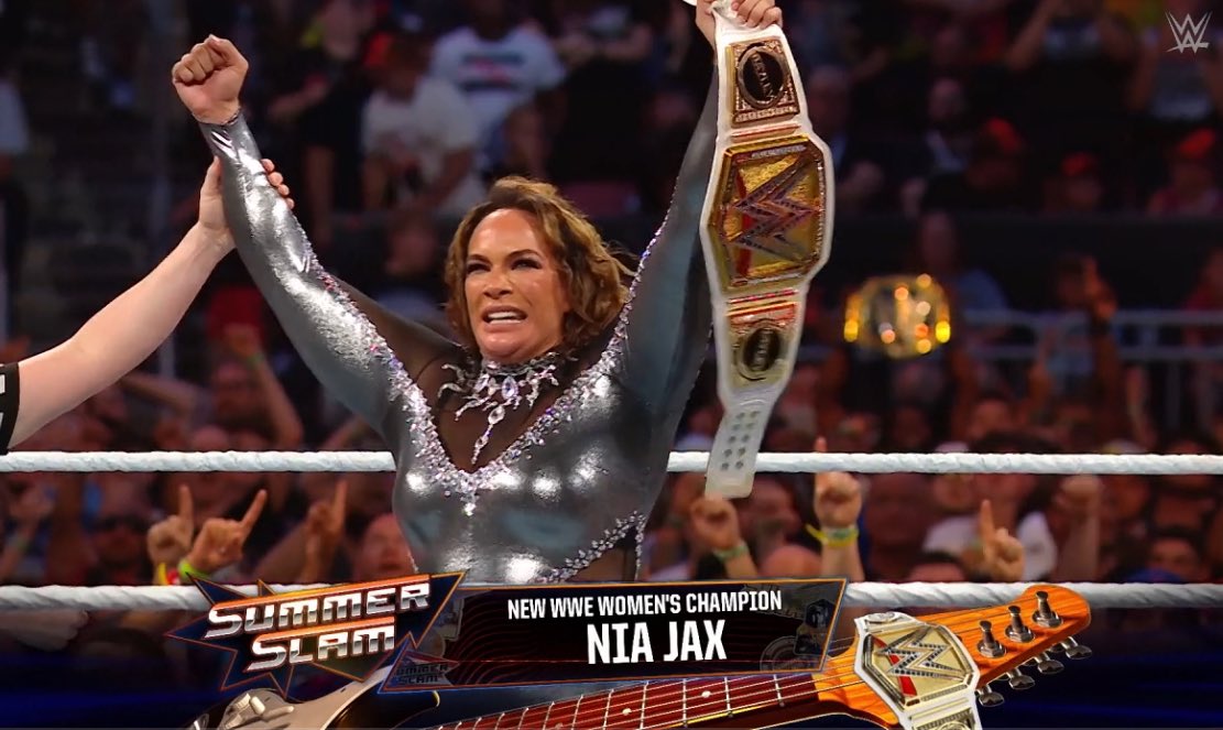 At WWE SummerSlam 2024, Nia Jax Triumphs and Secures the Women’s Championship.