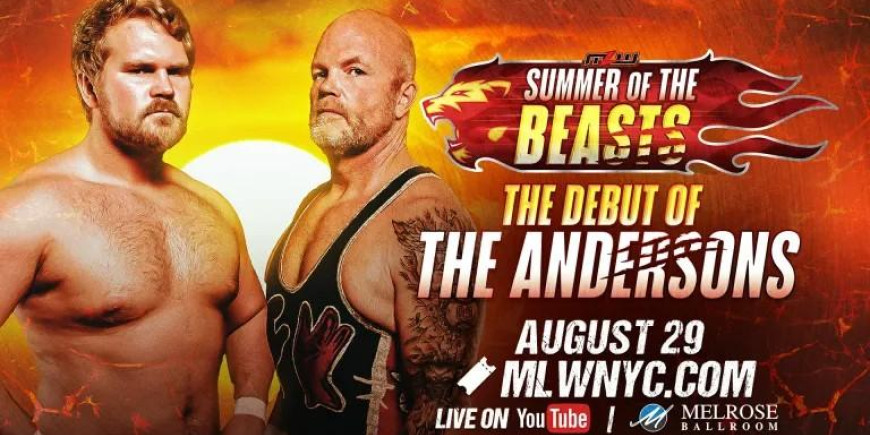 The Andersons are slated to make their first appearance at MLW’s Summer Of The Beasts in 2024.