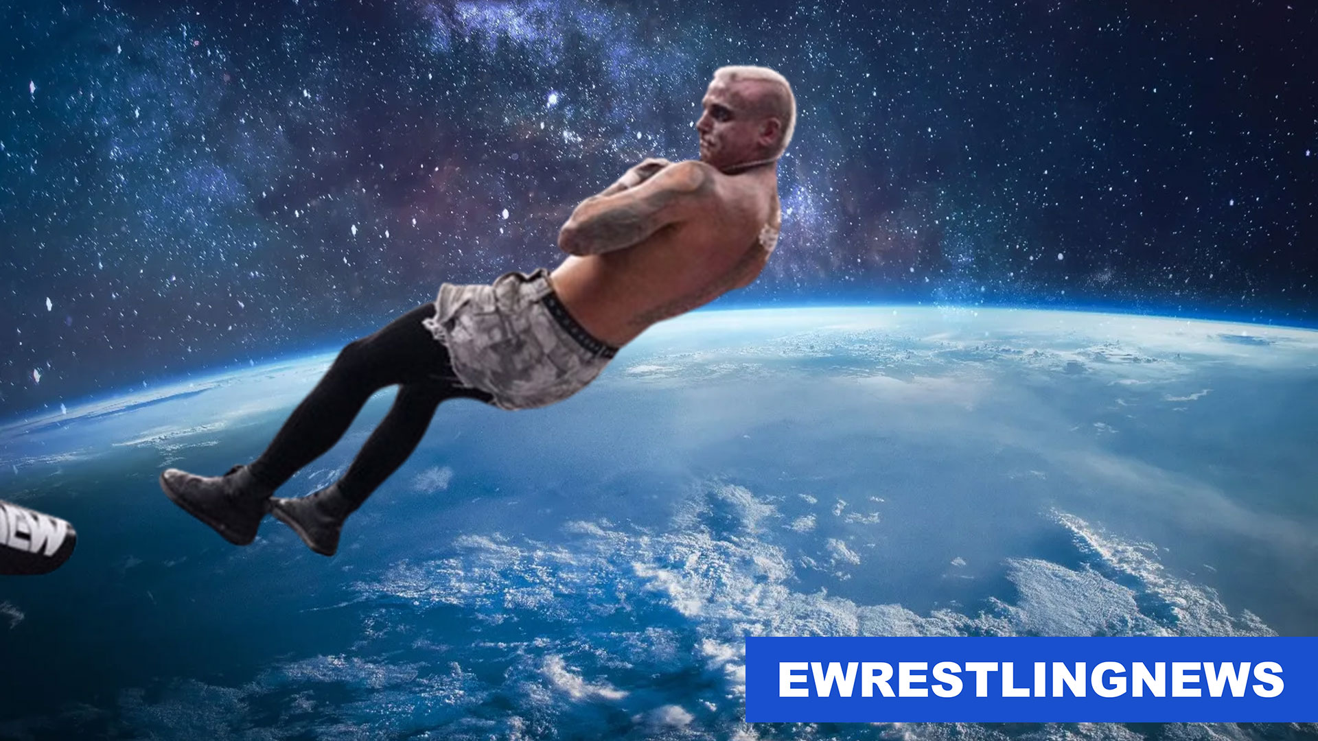 After ascending Mount Everest, Darby Allin aspires to explore the cosmos.