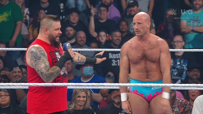 On the season premiere of WWE SmackDown, Kevin Owens abandons ‘Ricky’ in favor of Randy Orton as his enigmatic tag team companion.