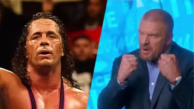 Triple H Responds to the Anticipated Comeback of Bret Hart on WWE’s RAW.