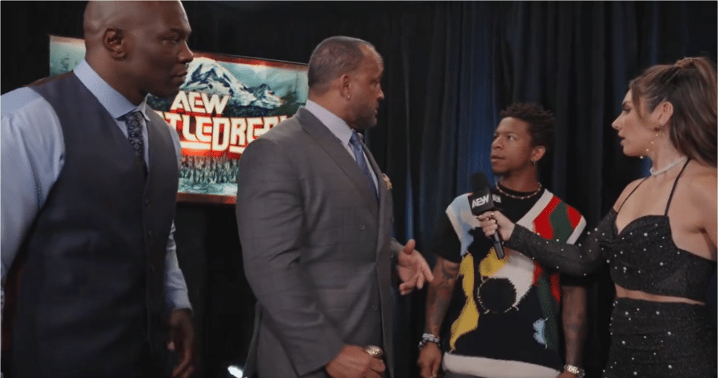 Lio Rush Re-Signs With AEW, Confronted By MVP - eWrestlingNews.com