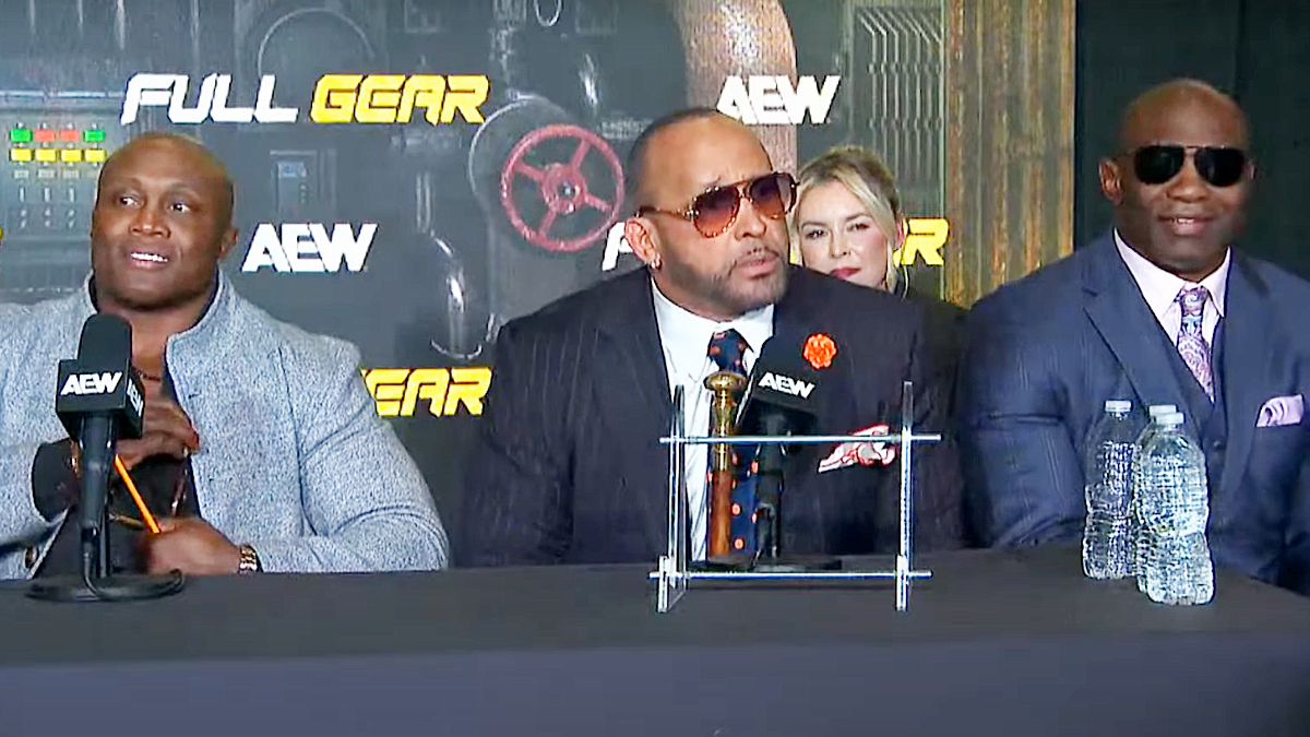 MVP Shuts Down “Dumb***” Reporters At AEW Full Gear Media Scrum