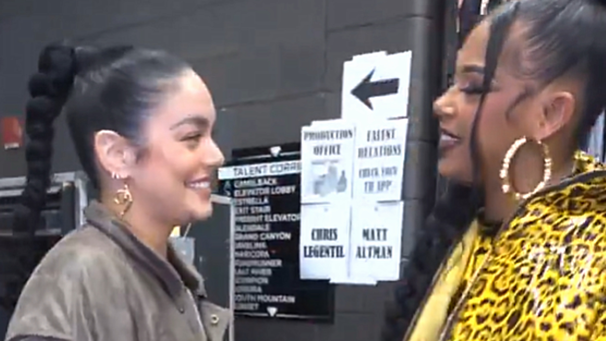 Vanessa Hudgens Hangs Out With Bianca Belair After WWE RAW