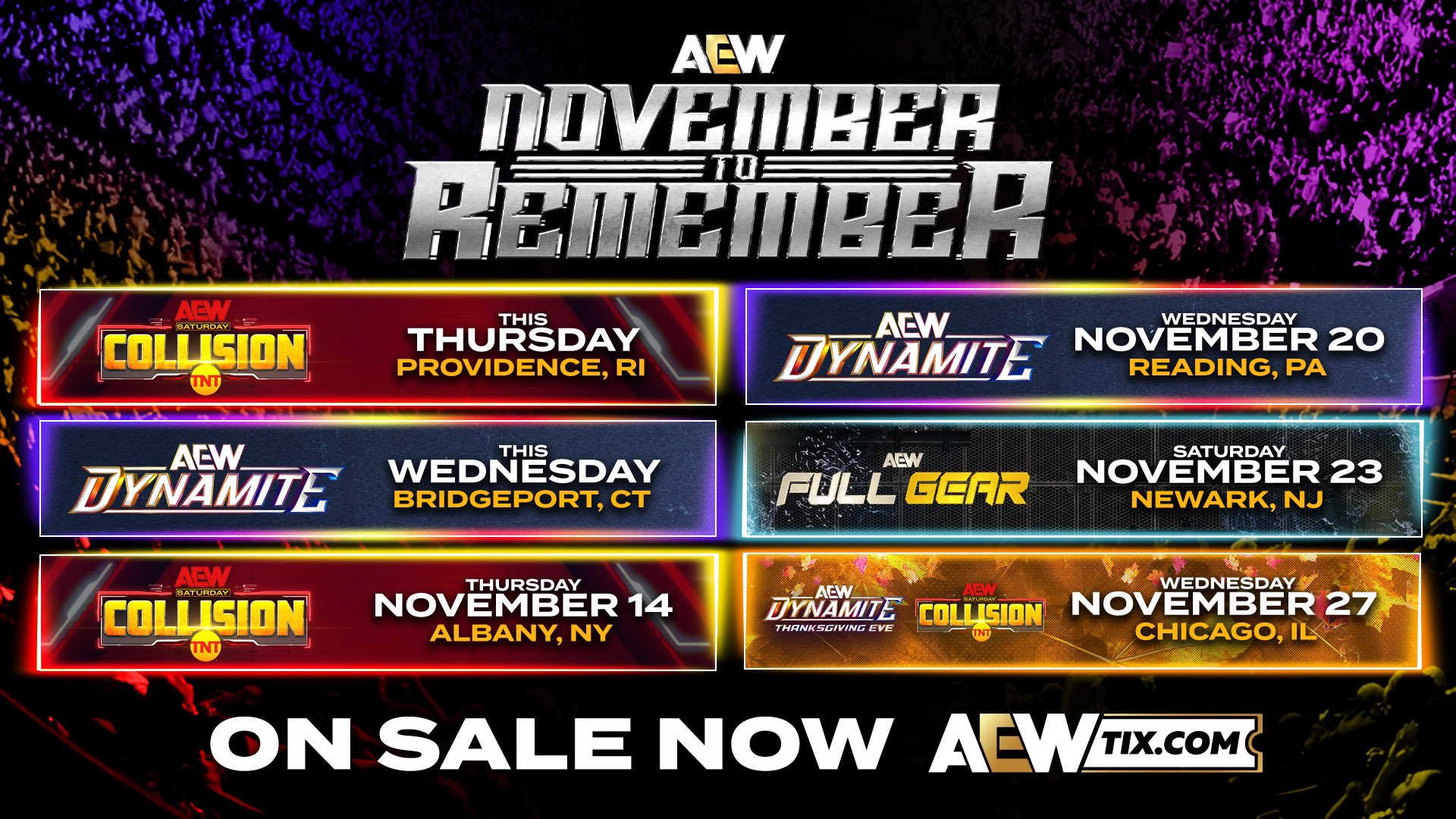 AEW Uses ECW November To Remember Name To Advertise Shows, Vic Joseph Responds