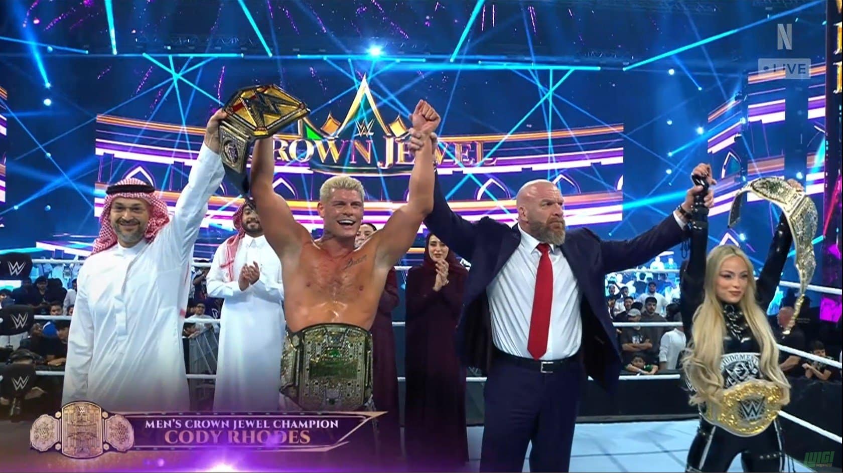 Cody Rhodes Beats GUNTHER To Win WWE Crown Jewel Championship